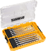 DeWalt 10-piece Extreme 2 SDS plus Drill Bit Set Tough Case SDS-plus drill