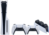 PlayStation 5 Slim Disc Edition + Extra Controller White + Charging Dock PlayStation 5 Pro or Slim