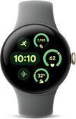 Google Pixel Watch 3 Witgoud/Grijs 41mm ECG smartwatch