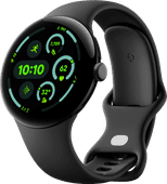 Google Pixel Watch 3 Zwart 45mm Dames smartwatch