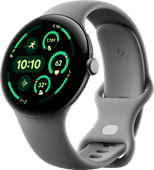 Google Pixel Watch 3 Grijs 45mm Dames smartwatch