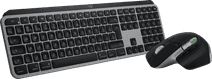 Logitech MX Keys S for Mac Qwerty Zwart + Logitech MX Master 3S voor Mac Space Grey Logitech MX