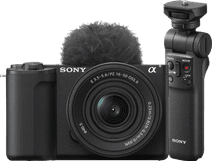 Sony ZV-E10 II + E PZ 16-50mm f/3.5-5.6 OSS II + GP-VPT2BT Grip Systeemcamera voor beginners