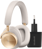 Bang & Olufsen Beoplay H95 Goud + BlueBuilt Quick Charge Oplader met Usb A Poort 18W Zwart Koptelefoon met microfoon