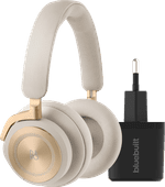 Bang & Olufsen Beoplay HX Goud + BlueBuilt Quick Charge Oplader met Usb A Poort 18W Zwart Over ear koptelefoon