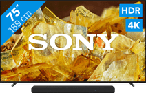 Coolblue Sony Bravia KD-75X90L (2023) + Soundbar aanbieding