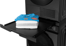Premium BlueBuilt Universeel Tussenstuk voor Wasmachine en Droger Zwart BlueBuilt wassen of drogen accessoire