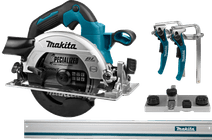 Makita DHS660ZJ (zonder accu) + Makita Geleiderail 1500 mm Cirkelzaag