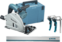 Makita SP6000J + Makita Geleiderail 1500 mm Cirkelzaag