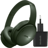 Bose QuietComfort Headphones Groen Limited Edition + Oplader Bose koptelefoon