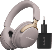 Bose QuietComfort Ultra Headphones Beige Limited Edition + Oplader Koptelefoon voor onderweg