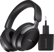 Bose QuietComfort Ultra Headphones Black + Charger headphones for at home