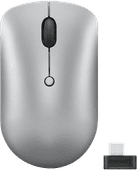 Lenovo 540 USB-C Compact Wireless Mouse Silver Left-handed mouse