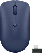 Lenovo 540 USB-C Compact Wireless Mouse Blue Left-handed mouse