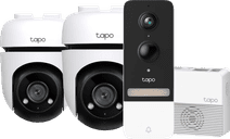 TP-Link Tapo C500 2-pack + Smart Battery Video Doorbell D230S1 IP-camera met abonnement