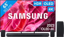 Samsung QD OLED 65S90C (2023) + Soundbar Grote Samsung tv