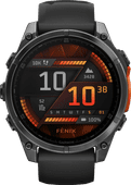 Garmin Fenix 8 Zwart 47mm Horloge voor Android smartphones