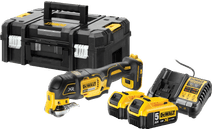 DeWalt DCS356NT-XJ 5,0 Ah Accu (2x) Starterspakket Oscillerende multitool