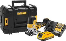 DeWalt DCS335NT-XJ 5,0 Ah Accu Starterspakket Decoupeerzaag zonder accu