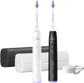 Philips Sonicare 6500 Series HX7419/01 Duo Pack electric toothbrush with pressure sensor