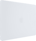 BlueBuilt Hardcase Transparant Mat voor MacBook Air 15,3 inch M2/M3/M4 Laptop case voor Apple MacBook