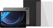 Samsung Galaxy Tab S9 FE Plus 128 GB Wifi Grijs + Beschermpakket Samsung Galaxy FE lijn