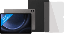 Samsung Galaxy Tab S9 FE Plus 256 GB Wifi Grijs + Beschermpakket Samsung Galaxy FE lijn