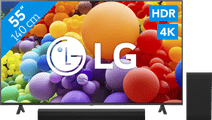 Coolblue LG 55UR78006LK + Soundbar aanbieding