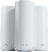 Netgear Orbi RBE773 3-pack Mesh wifi systeem voor een groot appartement