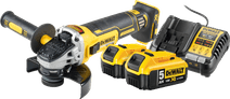 DeWalt DCG405NT-XJ 5.0Ah Battery (2x) Starter Kit DeWalt XR 18V (garden) tools
