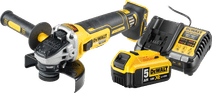 DeWalt DCG405NT-XJ 5,0 Ah Accu Starterspakket Haakse slijper