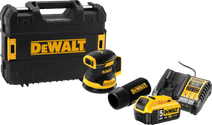 DeWalt DCW210NT-XJ 5,0 Ah Accu Starterspakket Schuurmachine met stofafzuiging