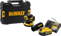 DeWalt DCW210NT-XJ 5,0 Ah Accu Starterspakket DeWalt excentrische schuurmachine