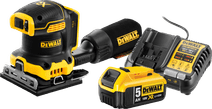 DeWalt DCW200NT-XJ 5.0Ah Battery Starter Kit Sander without battery