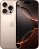 Coolblue Apple iPhone 16 Pro 128GB Desert Titanium aanbieding