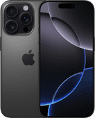 Apple iPhone 16 Pro 128GB Black Titanium Smartphone, tablet en slimme horloge in de aanbieding