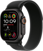 Apple Watch Ultra 2 4G 49mm Zwart Trail Band Zwart S/M LTE smartwatch