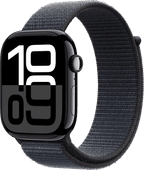 Apple Watch Series 10 4G 46mm Zwart Sport Loop ECG smartwatch