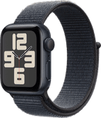 Apple Watch SE 2024 40mm Midnight Sport Loop Smartwatch voor iOS