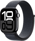 Apple Watch Series 10 4G 42mm Zwart Sport Loop Apple Watch en Airpods