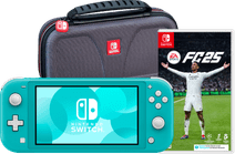 Nintendo Switch Lite Turquoise + EA Sports FC 25 + Bigben Travel Case Nintendo Switch