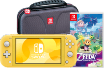 Nintendo Switch Lite Yellow + Zelda: Echoes of Wisdom + Bigben Travel Case Nintendo Switch