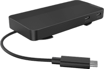 Lenovo USB-C-Travel Dock voor 2 schermen (met adapter) Docking station voor Windows Laptop