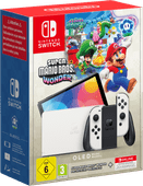 Coolblue Nintendo Switch OLED + Mario Wonder + 12 maanden Nintendo Switch Online aanbieding