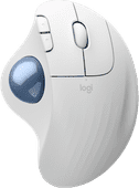 Logitech ERGO M575S Wireless Trackball Muis Wit Logitech muis