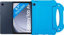 Samsung Galaxy Tab A9 8,7 inch 128GB Wifi Blauw + BlueBuilt Kids Cover Blauw Samsung Galaxy Tab A