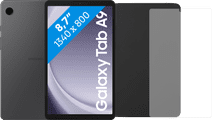 Samsung Galaxy Tab A9 8,7 inch 128GB Wifi en 4G Grijs + Beschermpakket Samsung Galaxy Tab A