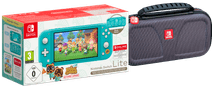 Nintendo Switch Lite Turquoise + Animal Crossing + Nintendo Switch Online + Beschermhoes Nintendo Switch Lite console