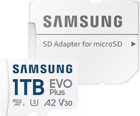 Samsung Evo Plus 1TB MicroSDXC + SD Adapter Samsung memory card