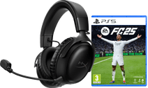 HyperX Cloud III Wireless Zwart + EA Sports FC 25 PS5 HyperX gaming headset